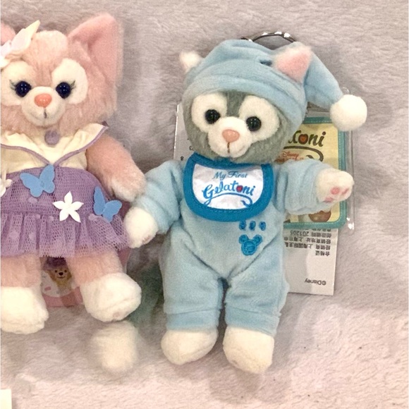 Shanghai Disney My First Gelatoni Pajamas Plush Keychain 🩵 - Picture 1 of 2